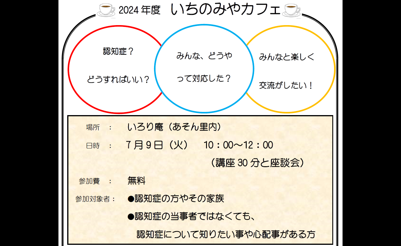 認知症カフェについて